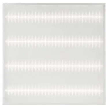 Светильник светодиодный SPO-910-2-40K-032 595х595x40 32Вт 3360Лм 4000К микропризма С ПРОВОДОМ (2/48)