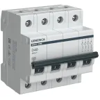 Автоматический выключатель ВА47-29М 4P 40А 4,5кА D GENERICA
