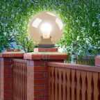 НТУ 01-100-3033 , шар золотистый D-300 mm (4/32)