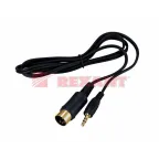 Шнур DIN 5 Pin - Stereo 3.5 мм, 1.5 м., GOLD