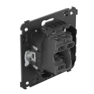 Avanti Выключатель одноклавишный, в стену Закаленная сталь