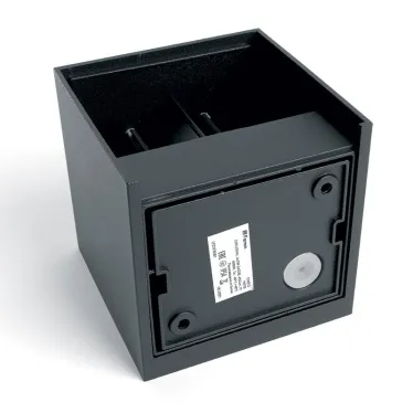 Светильник светодиодный уличный ДБУ-2х3w вверх/вниз 4000K IP54 черный