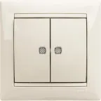 VALENA Рамка 1 пост слоновая кость