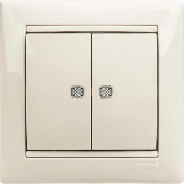 VALENA Рамка 1 пост слоновая кость