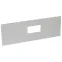 Металлическая лицевая панель XL3 800/4000 - на винтах - для DPX-IS 630 - высота 300 - 36 модулей | 020957 | Legrand