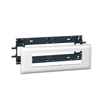 Суппорт-рамка Mosaic 8 модулей для кабель-канала DLP с крышкой 85 мм | 010998 | Legrand