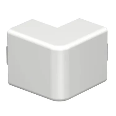 Крышка внешнего угла кабельного канала WDK 25x40 мм (ПВХ, белый)