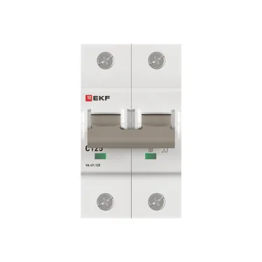 Автоматический выключатель ВА 47-125 2P 125А (C) 15кА PROxima