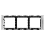 Avanti Рамка-суппорт для In-liner Front  серебристый металлик 6модулей