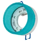 Светильник встраиваемый под лампу GX53 DK97 WH/Blue белый голубой