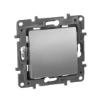 ETIKA Переключатель одноклавишный алюминий автоматические зажимы 10AX