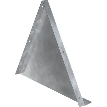 Заглушка двускатной крышки лотка осн. 600мм HDZ