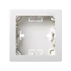 Рамка на 1 пост 75х75 мм, S73L, белый