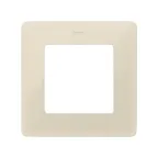 Рамка 1 пост слоновая кость