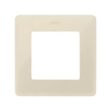 Рамка 1 пост слоновая кость