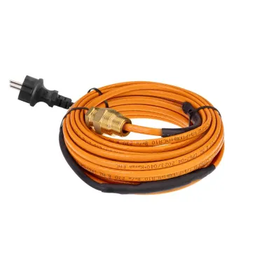 Кабель греющий саморегулирующийся 10HTM2-CT, в трубу, 15 м/150 Вт, REXANT