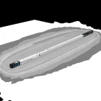 Лампа светодиодная LED 24 Вт 2000 лм 6500К трубка Т8 холодный G13 AC 220В стеклянная Elementary Gauss