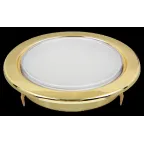 Светильник под лампу с цоколем GX70 золото глянцевое 121х54 мм