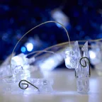 Гирлянда линейная Прищепки LED 5000К 1.8м USB