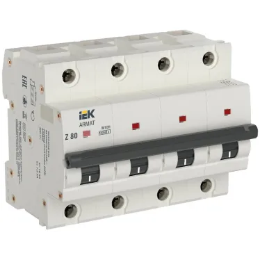 ARMAT Автоматический выключатель M10H 4P Z 80А IEK