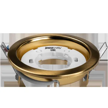 Светильник встраиваемый под лампу GX53 PGX53 10639.23 золото матовое