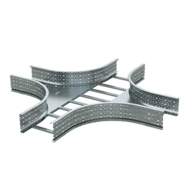 Ответвитель Х-образный лестничный 150х900 R-660мм горячеоцинкованный