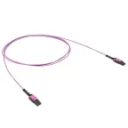 Патч-корд 2ОВ 50/125 OM4. LC Dupleх Uniboot/LC Dupleх Uniboot. 5м