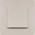 ETIKA Переключатель одноклавишный слоновая кость винтовые зажимы 10A