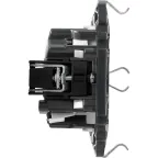 Valena IN MATIC Розетка силовая двойная 2х2К+З 16А 250В со шторками безвинтовые зажимы