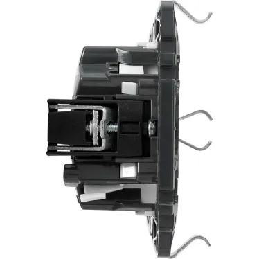 Valena IN MATIC Розетка силовая двойная 2х2К+З 16А 250В со шторками безвинтовые зажимы