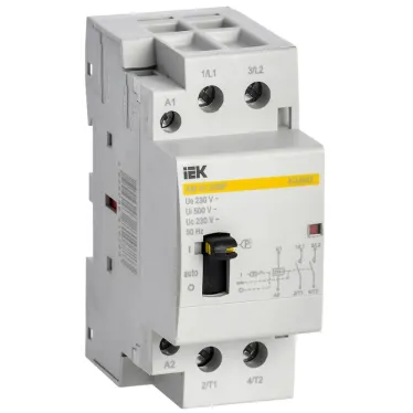 Контактор модульный с ручным упр. КМ63-20МР AC KARAT