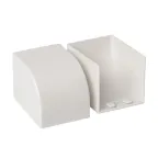 Заглушка (40х40) (4 шт) Plast Белый