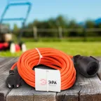 Удлинитель силовой UPx-1-2x0.75-20m-IP44 в бухте б/з 1 гн 20м ПВС 2х0.75 UPx-1-2x0.75-20m-IP44