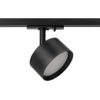 Трековый светильник TR48 - GX53 BK однофазный под лампу GX53 матовый черный под лампу GX53, лампа в комплект не входит