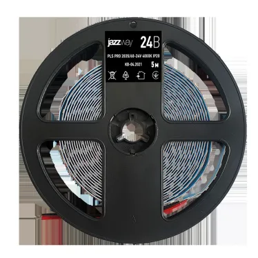 Лента светодиодная PLS PRO 2835/ 60-24V 4000K IP20 -5m Jazzway