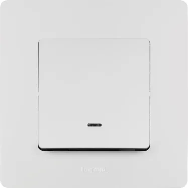 ETIKA Рамка 1 пост белая