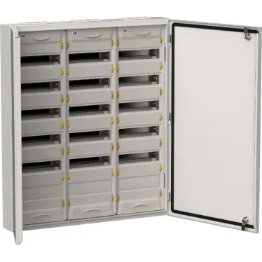 TITAN 5 Корпус металлический ЩРн-216 (3х72) 960х830х140 IP54 серый (две двери)