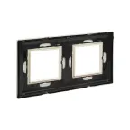 Рамка из металла, ''Avanti'', белая, 4 модуля