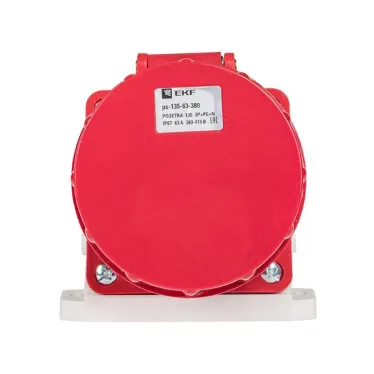 Розетка кабельная 63А 3Р+РЕ+N IP67 на поверхность 380В 135