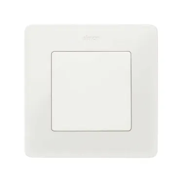 Рамка 1 пост белая