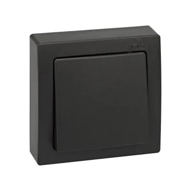 Рамка на 1 пост 75х75 мм, S73L, графит