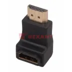 Переходник штекер HDMI - гнездо HDMI, угловой,,