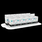 Лампа светодиодная LED 9 Вт 660 лм 4100К софит MR16 нейтральный GU10 AC 220В Elementary Gauss