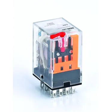 Промежуточное реле 4 контакта с LED индикацией и TEST функцией 3А 110В AC ПР-102