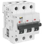 ARMAT Выключатель автоматический трехполюсный M10N K 1А