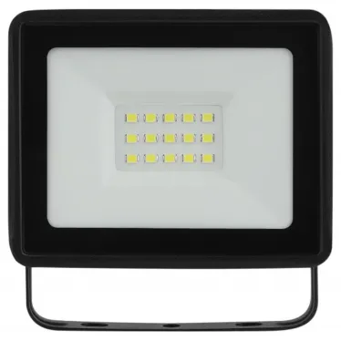 Прожектор светодиодный ДО-20Вт 3000К 1600Лм IP65 черный 20w теплый 200-240В LPR-023-0-30K-020