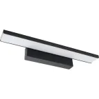 Светильник светодиодный ДБО-8w 4000К 420Лм черный подсветка для зеркал