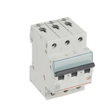 Выключатель автоматический трехполюсный 50А B TX3 6kA