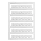 Маркировка для клемм Ш-5 мм "1-10" (80 шт) OptiClip MC5/H/1-10