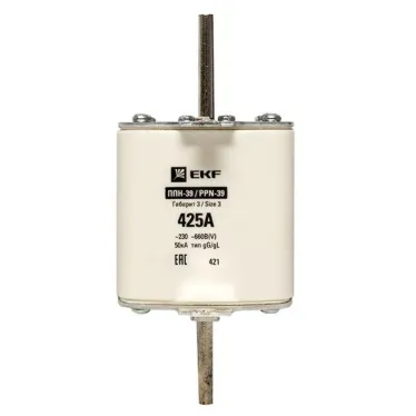 Вставка плавкая ППН-39 630/425А габарит 3